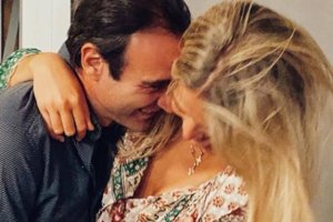 Ana Soria y Enrique Ponce en una imagen compartida en redes sociales.