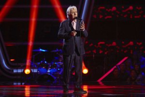 Andrés Caparrós, durante su intervención en el programa La Voz Senior.