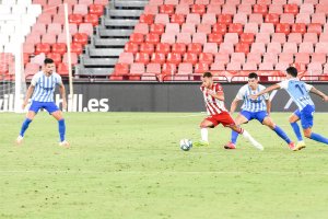 Fran Villalba en el Almería-Málaga de la pasada temporada.