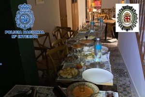 La fiesta se celebraba sin ninguna medida de seguridad.