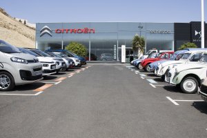 Las instalaciones de Citroën en Huércal de Almería.