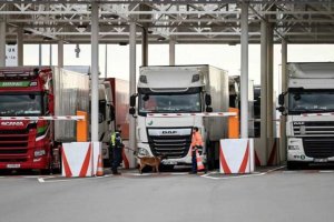Calais ya vive el colapso de camiones que viajan al Reino Unido