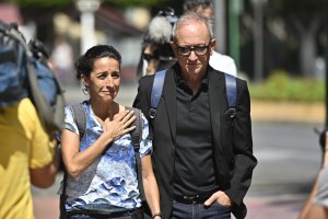 Llegada de Patricia Ramírez a la Audiencia de Almería en diciembre de 2019