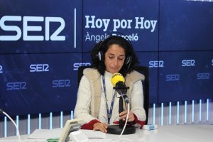 Patricia Ramírez, durante una entrevista en la Cadena SER.