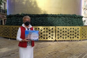 Rosa Onieva, presidenta de Argar con el calendario para 2021