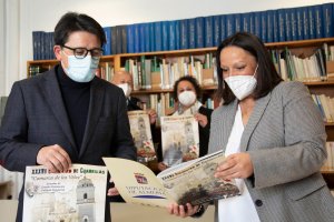 Presentación de las actividades esta mañana en Diputación.