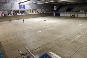 Obras para modernizar la zona interior del Palacio.