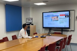 David Moreno, coordinador del programa de vacunación.