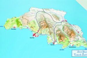 Costa de barlovento y organización territorial de la isla de Almería.