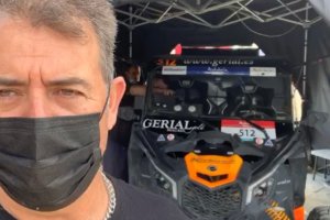 José Antonio Hinojo ya está en marcha para disputar el Dakar 2021.