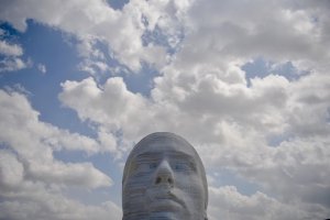 La cabeza de la mujer Almanzora ideada por el pintor y escultor Antonio López.