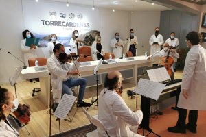 Presentación de la Orquesta y Coro del Hospital Torrecárdenas.