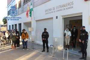 La Oficina de Extranjeros de la Subdelegación del Gobierno en Almería.