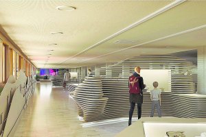 Recreación del interior del Mesón Gitano ya musealizado