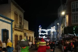 Cabalgata de Reyes de 2019 en Gádor. Foto publicada en ese año por Protección Civil de la Diputación.