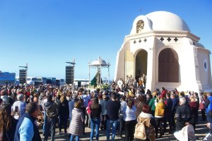 Imagen de la romería a Torregarcía de 2020.