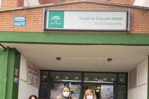 Delia Mira ha visitado la E.I. Sol de Portocarrero.