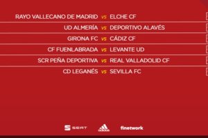 Horarios  del sábado.