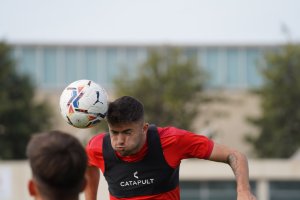 Jordi Escobar en el campo Anexo.