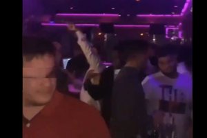 Captura del vídeo publicado en redes sociales por la cuenta @Almeriaanonymo1.