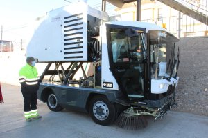 La nueva máquina adquirida por el Ayuntamiento de Pulpí.