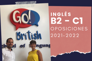 Go! British School of Languages con los opositores.