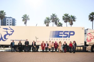 El camión solidario ha sido presentado este jueves.