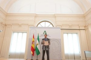 Juanma Moreno, presidente de la Junta.