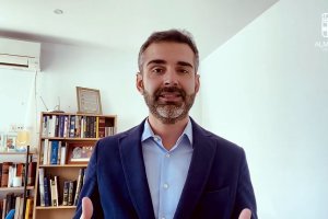 El alcalde de Almería, en el vídeo difundido en las redes sociales.