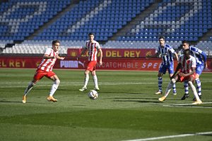 José Corpas también hizo un partidazo contra el Deportivo Alavés.