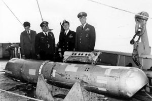 Imagen captada a principios de 1966, cuando cayeron las bombas en Palomares.