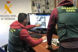 Actuación llevada a cabo por la Guardia Civil.