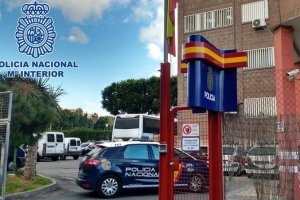 Comisaría de la Policía Nacional en Almería.