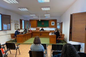 Pleno en el ayuntamiento de Mojácar.