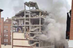 Se produce una explosión en la calle Toledo de Madrid.