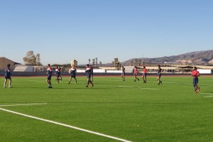 Espectacular campo de rugby en La Legión gracias a Diputación.
