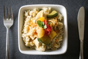 Hoy para cenar, quinoa.