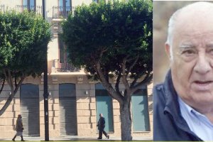 El edificio donde estuvo la cadena de Amancio Ortega está ahora vacío.