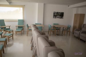 Zonas comunes de la residencia Gerial de Albox.