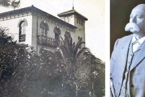 La Casa de la Torre y su promotor, el catalán Miguel Balmas Planas.