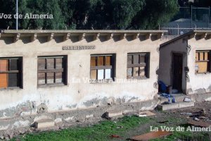 La zona que se destinó a gallineros, antes de que desaparecieran las huellas de lo que fue la Granja Escuela.