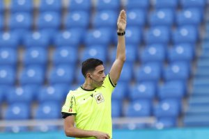 Iñaki Bikandi Garrido en el Las Palmas-Almería.