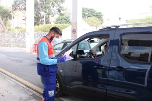 Realización de pruebas PCR en la Bola Azul.