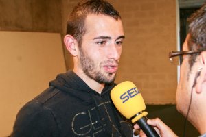 En una entrevista con la Cadena SER en 2011 cuando era del filial del Almería.