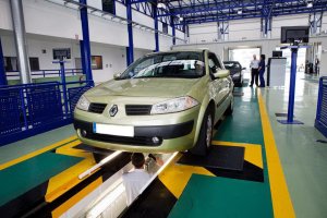 Revisión de un vehículo