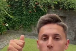 Captura del vídeo en el que aparece Brian Rodríguez.