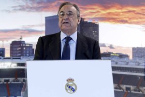 El presidente del Real Madrid.