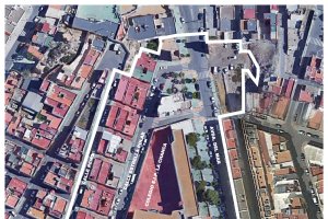 Delimitación del área de regeneración