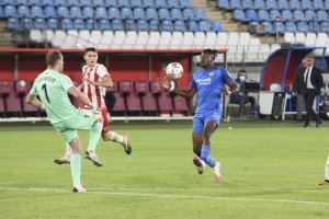 Sekou fue titular en el partido de la primera vuelta.