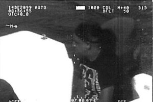 Imagen de Fouad en una patera en 2019, aportada en el procedimiento de la Policía Nacional de 2019